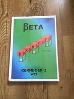 Beta exact Kernboek 2 Wei, Gelezen, A. Papa, Ophalen of Verzenden, Nederlands