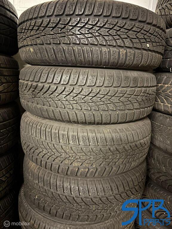 WINTER VW GOLF 7 5x112 15 INCH WINTERBANDEN 195 65 15 DUNLOP, Auto-onderdelen, Banden en Velgen, Banden en Velgen, Winterbanden