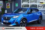 Peugeot E-2008 EV Allure Pack 50 kWh NAP AA/ACP Cam/PDC/LM, 330 km, 136 pk, Gebruikt, Blauw
