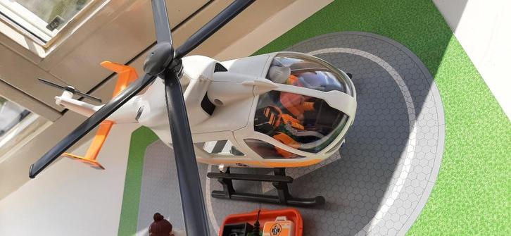 Playmobil Eerste hulp helicopter 70048, Kinderen en Baby's, Speelgoed | Playmobil, Zo goed als nieuw, Complete set, Ophalen