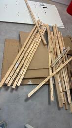 GRATIS OP TE HALEN: MDF PLATEN EN HOUT, Doe-het-zelf en Verbouw, Hout en Planken, Ophalen, Gebruikt, Overige typen, Overige houtsoorten