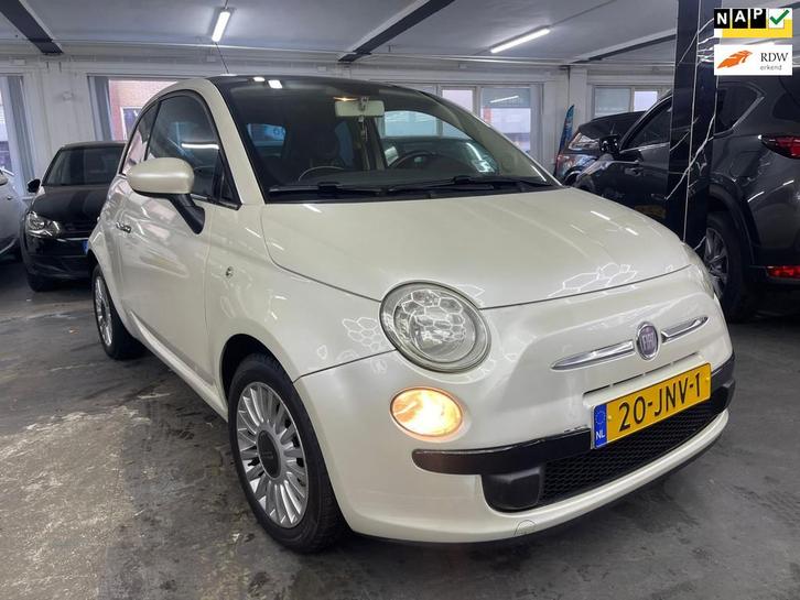 Fiat 500 1.2 Lounge Automaat / Airco / Pano, Auto's, Fiat, Bedrijf, Te koop, ABS, Airbags, Airconditioning, Centrale vergrendeling