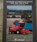Gezocht folders brochure hakselaar fiatagri fiat, Ophalen of Verzenden, Zo goed als nieuw
