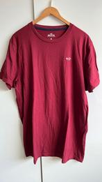 Hollister Bordeaux rood T shirt korte mouw t-shirt xl, Kleding | Heren, T-shirts, Ophalen of Verzenden, Maat 56/58 (XL), Zo goed als nieuw