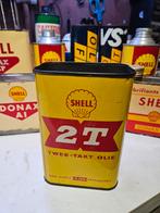 Shell Olieblik Tweetakt 2T tweetakt garageblik, Ophalen of Verzenden, Gebruikt, Verpakking