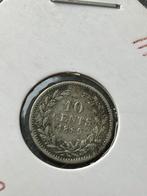 Zilveren dubbeltje 1889, Postzegels en Munten, Munten | Nederland, Zilver, 10 cent, Ophalen of Verzenden, Koning Willem III