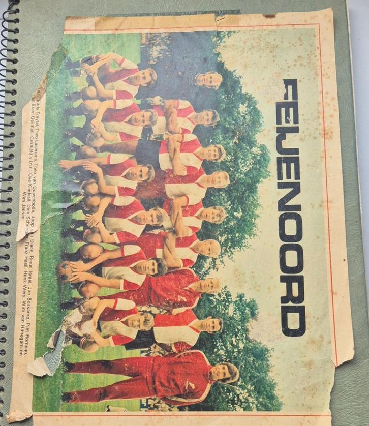 Plakboek Feijenoord  wint Europacup 1970, Verzamelen, Sportartikelen en Voetbal, Gebruikt, Boek of Tijdschrift, Feyenoord, Ophalen of Verzenden