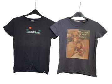 Mooi grijs SCOTCH & SODA shirtje maat 12/ 152.   beschikbaar voor biedingen