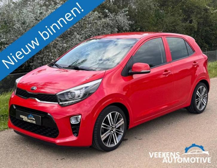 Nette Kia Picanto 1.0 Cvvt 5-zits 2017 *Camera*AppleCarplay*, Auto's, Kia, Bedrijf, Picanto, ABS, Achteruitrijcamera, Adaptieve lichten