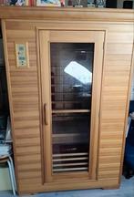 2 persoons infrarood sauna, Sport en Fitness, Sauna, Ophalen, Gebruikt, Infrarood, Complete sauna