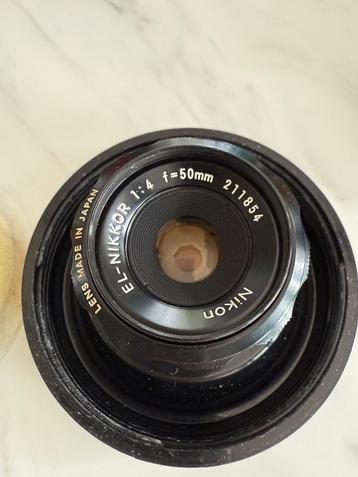 Nikon EL-Nikkor 50mm f/4 vergrotingslens.  beschikbaar voor biedingen
