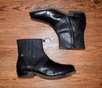 YELLOW CAB - leren chopper boots black - maat 40, Zwart, Boots, Nieuw, Ophalen of Verzenden