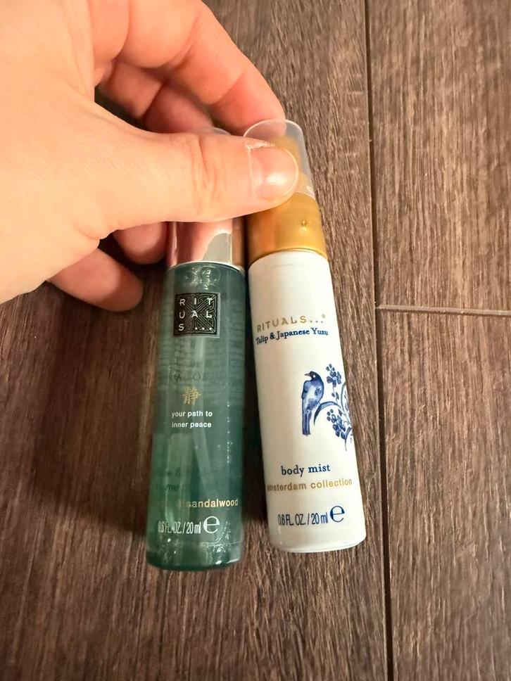 Nieuw Rituals body mist set, 2x 20 ml, Sieraden, Tassen en Uiterlijk, Uiterlijk | Lichaamsverzorging, Nieuw, Deodorant of Bodyspray