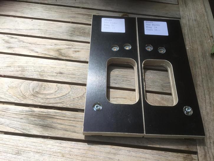 Freesmallen Hang- en Sluitwerk, Doe-het-zelf en Verbouw, Gereedschap | Freesmachines, Nieuw, Elektrisch, Bovenfrees, Verzenden