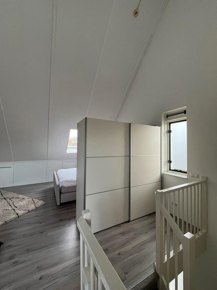 Opgepimpte kledingkast met schuifdeur, Huis en Inrichting, Kasten | Kledingkasten, Gebruikt, 150 tot 200 cm, 100 tot 150 cm, 50 tot 75 cm