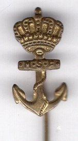 Marine Sanatorium fonds MSF koper speldje ( P_046 ), Verzamelen, Speldjes, Pins en Buttons, Zo goed als nieuw, Speldje of Pin