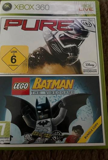 Pure & Lego batman - xbox 360 beschikbaar voor biedingen