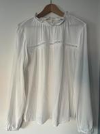 Blouse Modstrom L, Kleding | Dames, Wit, Maat 42/44 (L), Ophalen of Verzenden, Zo goed als nieuw