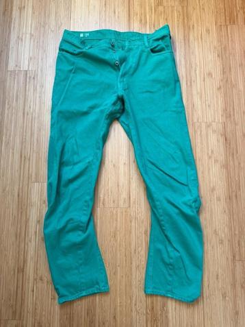 Groene G-star broek maat 32 beschikbaar voor biedingen