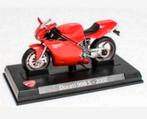 Aanbieding ATLAS Ducati 998 S 136hp rood 1:24 nieuw in doos, Hobby en Vrije tijd, Modelauto's | 1:24, Ophalen of Verzenden, Nieuw