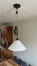 Bronzen hanglamp vintage, Minder dan 50 cm, Gebruikt, Ophalen of Verzenden
