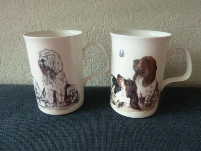 Roy Kirkham Mokken - Dog and Cat lovers, Huis en Inrichting, Keuken | Servies, Zo goed als nieuw, Kop(pen) en/of Schotel(s), Overige stijlen