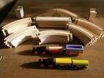IKEA houten treinbaan met twee treintjes en viaduct, Kinderen en Baby's, Speelgoed | Houten speelgoed, Ophalen of Verzenden, Zo goed als nieuw