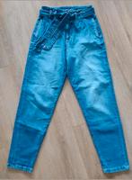 C&A - High rise spijkerbroek jeans ceintuur - mt 34, W27 (confectie 34) of kleiner, Verzenden, Blauw, Gedragen