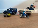 Playmobil politie boot, Ophalen of Verzenden, Gebruikt, Overige merken