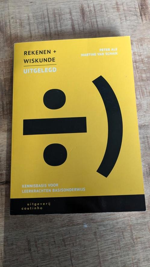 Peter Ale - Rekenen en wiskunde uitgelegd, Boeken, Schoolboeken, Zo goed als nieuw, Nederlands, Overige niveaus, Ophalen of Verzenden