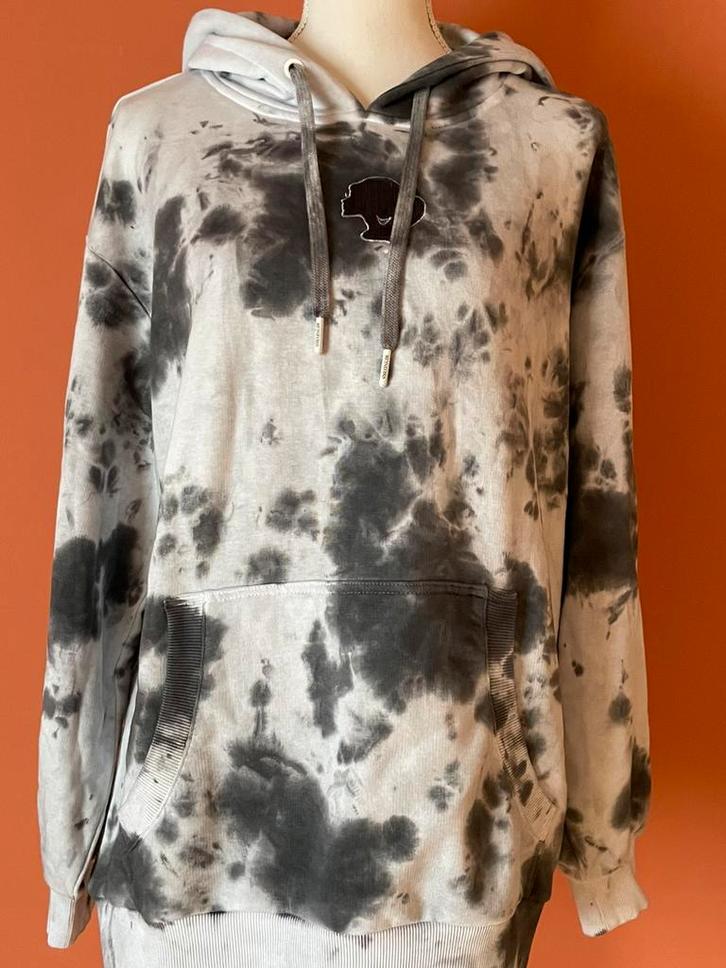 Nieuw! Reinders grijs wit tie dye hoodie trui one size, Kleding | Dames, Truien en Vesten, Nieuw, Grijs, Verzenden