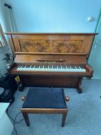 mooie echte antieke piano, Muziek en Instrumenten, Ophalen, Gebruikt, Bruin, Piano