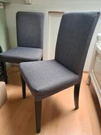 Twee stuks IKEA Henriksdal eetkamerstoelen, Ophalen, Zo goed als nieuw, Grijs, Twee