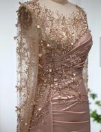 Galajurk avondjurk feestjurk cocktaildress maat 34, Kleding | Dames, Galajurk, Blauw, Ophalen of Verzenden, Zo goed als nieuw