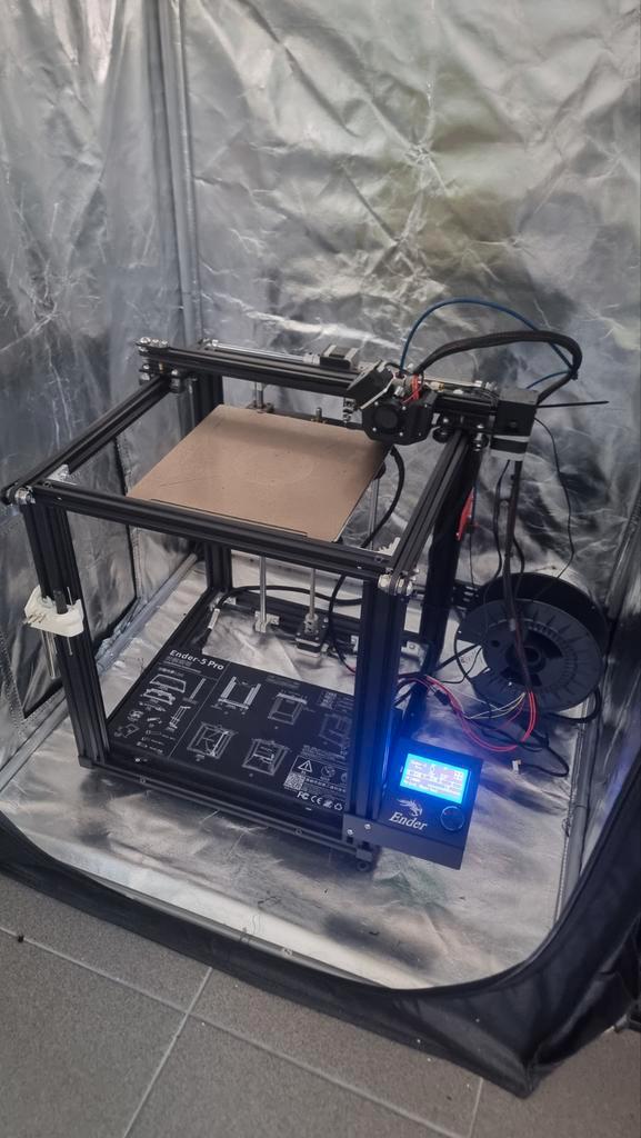 Ender 5 Pro upgraded Microswiss hotend en Tent, Computers en Software, 3D Printers, Zo goed als nieuw, Ophalen of Verzenden