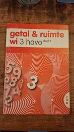 Getal en Ruimte Wi 3 havo deel 2, Boeken, Ophalen of Verzenden, Zo goed als nieuw, HAVO, Nederlands