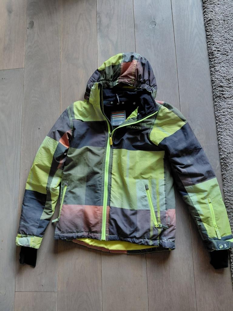 Ski jack maat 176 Brunotti, Ophalen, 100 tot 140 cm, Kleding, Overige merken