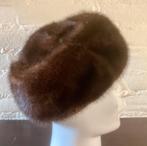 Vintage nerts dames bontmuts., Kleding | Dames, Ophalen of Verzenden, Zo goed als nieuw