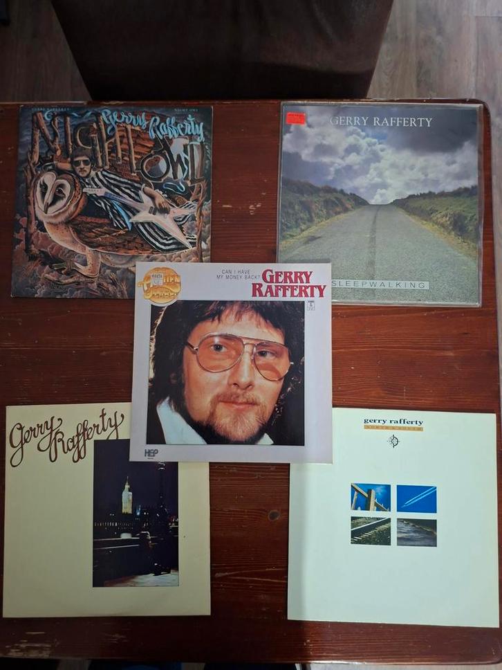 Gerry Rafferty Vinyl Collectie, Cd's en Dvd's, Vinyl | Pop, Gebruikt, 1980 tot 2000, 12 inch, Ophalen of Verzenden