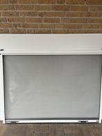 Rolhor - 137x104cm - Insectenwering, Doe-het-zelf en Verbouw, Rolluiken, Ophalen, Minder dan 100 cm, Zo goed als nieuw, Wit