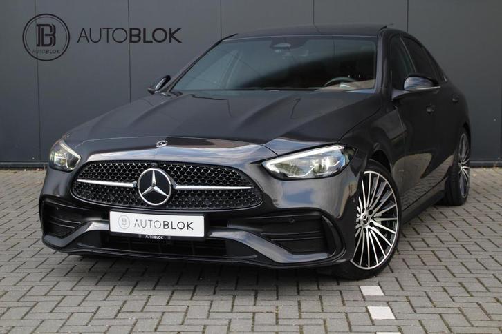 Mercedes-Benz C-klasse 180 AMG Line|Leer|panoramadak|virtual, Auto's, Mercedes-Benz, Bedrijf, Te koop, C-Klasse, ABS, Achteruitrijcamera