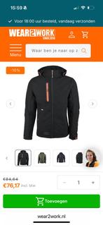 Herock Trystan sofshell jas maat XXL, Tuin en Terras, Werkkleding, Ophalen of Verzenden, Zo goed als nieuw, Broek