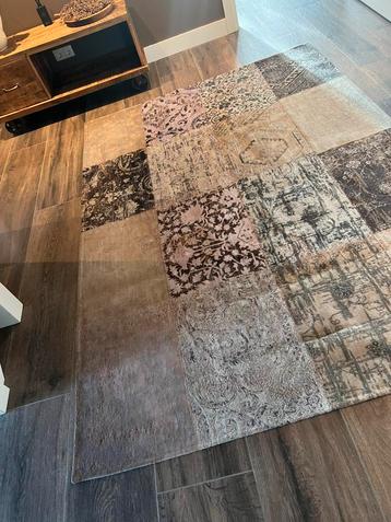 Mooi vloerkleed carpet patchwork 170 cm x 240 cm beschikbaar voor biedingen
