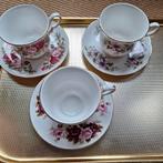 Engels porcelein kop en schotels (8)., Ophalen of Verzenden, Zo goed als nieuw, Overige stijlen, Kop(pen) en/of Schotel(s)