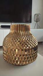 J-Line Vaas Ari Glas Goud Medium, Huis en Inrichting, Ophalen, Zo goed als nieuw