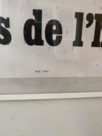 Miro tentoonstelling affice Unesco van 80 x 65 cm, Ophalen, Gebruikt, Onbekend, Onbekend