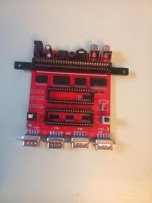 ultra compact Nintendo Famicom board PCB composite video, Spelcomputers en Games, Spelcomputers | Nintendo NES, Nieuw, Zonder controller