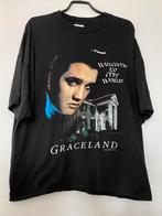 Elvis Presley shirt Graceland, Zwart, Onbekend, Maat 56/58 (XL), Ophalen of Verzenden