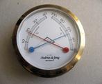 Comfortmeter Andries de Jong, hygrometer en thermometer, Ophalen of Verzenden, Zo goed als nieuw, Weerstation