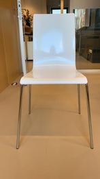 Galvano Technica Cafe Chair, Vijf, Zes of meer stoelen, Metaal, Wit, Zo goed als nieuw